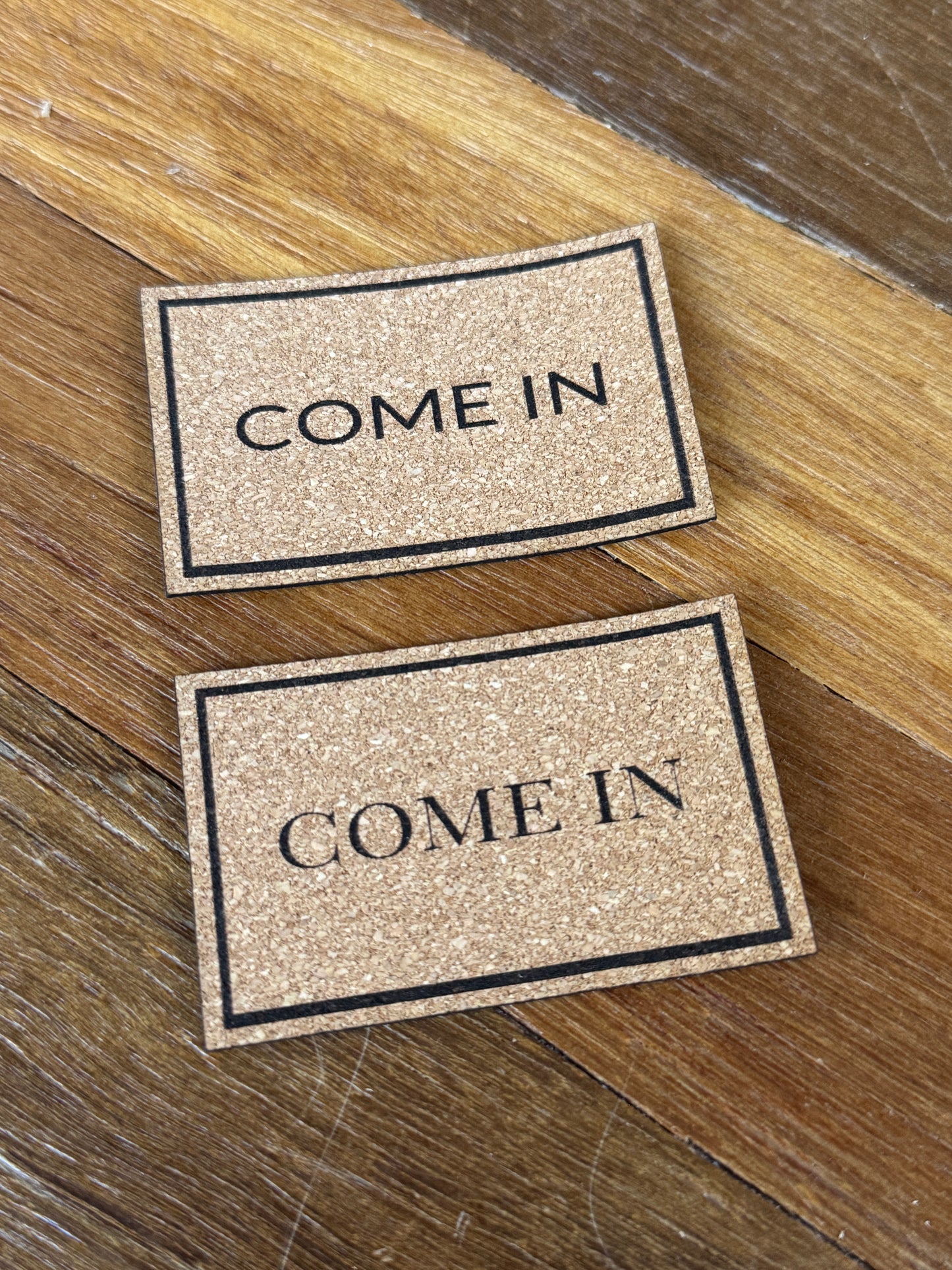 Miniature "Come In" Front Door Mat